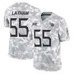 Johmsee T.Titans #55 JC Latham Player Arctic Camo Limited Salute to Service Home Game Stitched Jerseys
