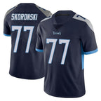 Johmsee T.Titans #77 Peter Skoronski Player Navy Limited Vapor Untouchable Home Game Stitched Jerseys