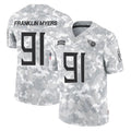 Johmsee T.Titans #91 John Franklin-Myers Player Arctic Camo Limited Salute to Service Home Game Stitched Jerseys