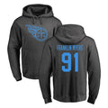 Johmsee T.Titans #91 John Franklin-Myers Player Ash One Color Pullover Hoodies Home Game Stitched Jerseys