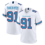 Johmsee T.Titans #91 John Franklin-Myers Player White 2026 Game Home Stitched Jerseys