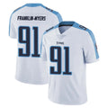Johmsee T.Titans #91 John Franklin-Myers Player White Limited Vapor Untouchable Home Game Stitched Jerseys