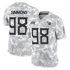 Johmsee T.Titans #98 Jeffery Simmons Player Arctic Camo Limited Salute to Service Home Game Stitched Jerseys