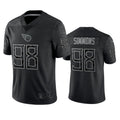 Johmsee T.Titans #98 Jeffery Simmons Player Black RFLCTV Limited Stitched Jerseys
