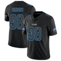 Johmsee T.Titans #98 Jeffery Simmons Player Elite Light Blue Vapor Untouchable Stitched Jerseys