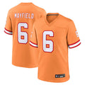 Johmsee TB.Buccaneers #6 Baker Mayfield Secondary Alternate Game Player Stitched Jerseys
