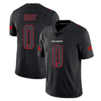 Johmsee TB.Buccaneers #0 Yaya Diaby Player Black Impact Limited Home Game Stitched Jerseys