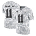 Johmsee TB.Buccaneers #11 Jalen McMillan Player Arctic Camo Limited Salute To Service Home Game Stitched Jerseys