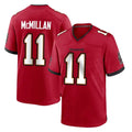 Johmsee TB.Buccaneers #11 Jalen McMillan Player Red Home Game Stitched Jerseys