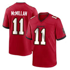 Johmsee TB.Buccaneers #11 Jalen McMillan Player Red Home Game Stitched Jerseys