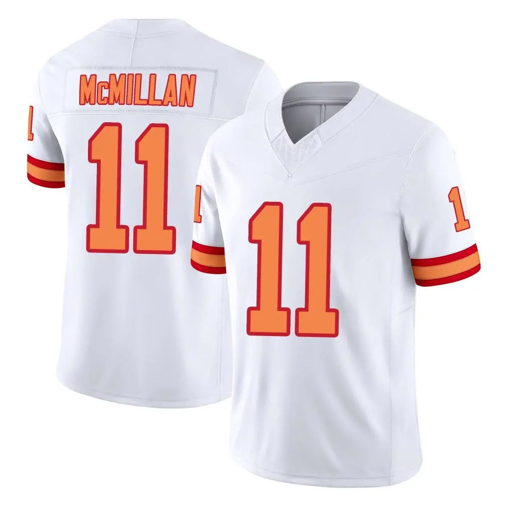 Johmsee TB.Buccaneers #11 Jalen McMillan Player White Limited '76 Vapor F.U.S.E. Home Game Stitched Jerseys
