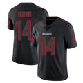 Johmsee TB.Buccaneers #14 Chris Godwin Jr. Player Black Impact Limited Home Game Stitched Jerseys