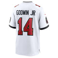 Johmsee TB.Buccaneers #14 Chris Godwin Jr. Player White Game Home Stitched Jerseys