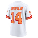 Johmsee TB.Buccaneers #14 Chris Godwin Jr. Player White Home Game Stitched Jerseys