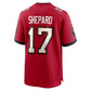 TB.Buccaneers #17 Sterling Shepard Red Team Game American Football Jerseys