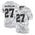 Johmsee TB.Buccaneers #27 Zyon McCollum Player Arctic Camo Limited Salute To Service Home Game Stitched Jerseys