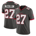 Johmsee TB.Buccaneers #27 Zyon McCollum Player Pewter Limited Alternate Vapor Home Game Stitched Jerseys