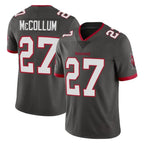 Johmsee TB.Buccaneers #27 Zyon McCollum Player Pewter Limited Alternate Vapor Home Game Stitched Jerseys
