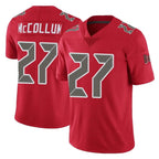 Johmsee TB.Buccaneers #27 Zyon McCollum Player Red Limited Color Rush Home Game Stitched Jerseys