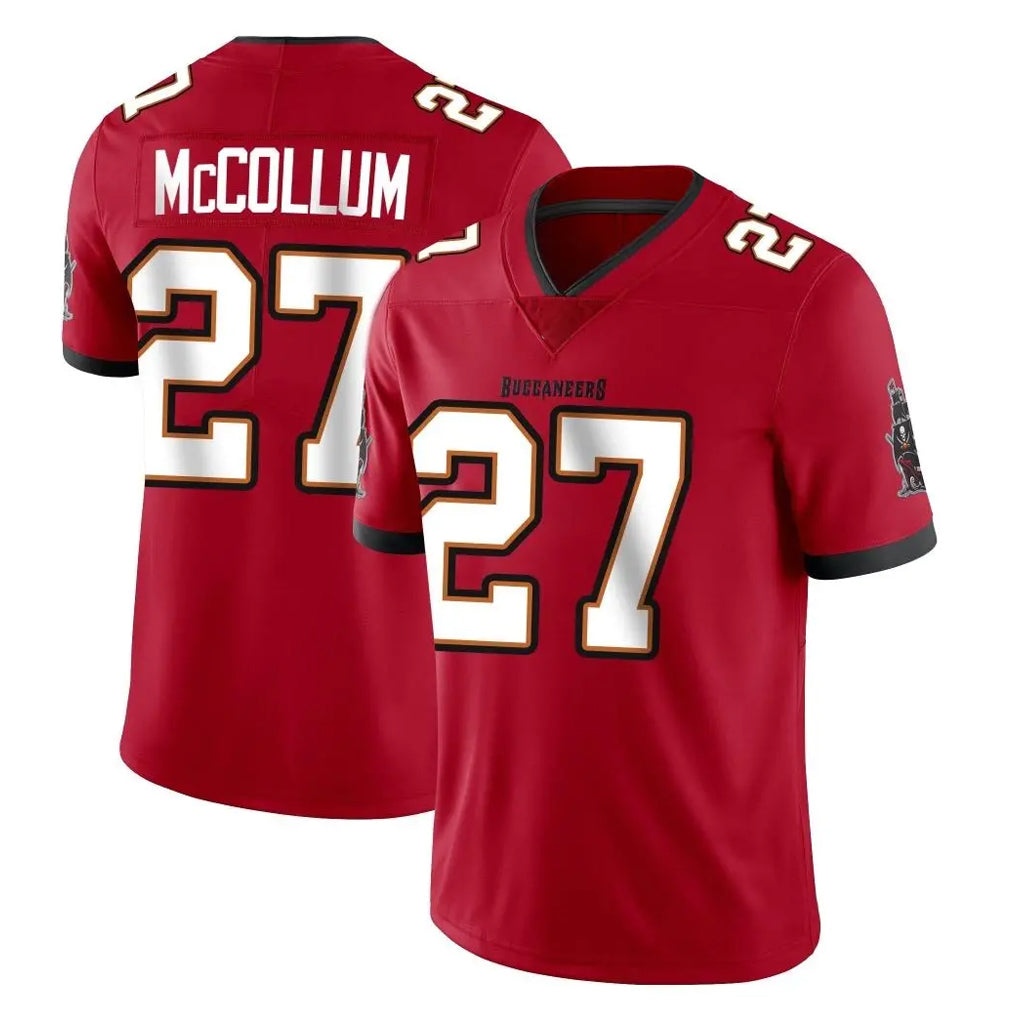 Johmsee TB.Buccaneers #27 Zyon McCollum Player Red Limited Vapor F.U.S.E. Home Game Stitched Jerseys