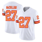 Johmsee TB.Buccaneers #27 Zyon McCollum Player White Limited '76 Vapor F.U.S.E. Home Game Stitched Jerseys