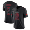Johmsee TB.Buccaneers #2 Emeka Egbuka Player Black Impact Limited Home Game Stitched Jerseys