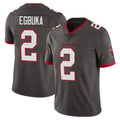 Johmsee TB.Buccaneers #2 Emeka Egbuka Player Limited Pewter Alternate Vapor Stitched Jerseys