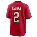 Johmsee TB.Buccaneers #2 Emeka Egbuka Player Red Home Game Stitched Jerseys