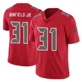 Johmsee TB.Buccaneers #31 Antoine Winfield Jr. Player Red Limited Color Rush Home Game Stitched Jerseys