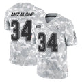 Johmsee TB.Buccaneers #34 Alex Anzalone Player Arctic Camo Limited Salute To Service Home Game Stitched Jerseys