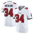 Johmsee TB.Buccaneers #34 Alex Anzalone Player White Limited Vapor Untouchable Home Game Stitched Jerseys