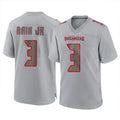 Johmsee TB.Buccaneers #3 Rueben Bain Jr. Player Gray Atmosphere Fashion Home Game Stitched Jerseys