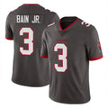 Johmsee TB.Buccaneers #3 Rueben Bain Jr. Player Pewter Limited Alternate Vapor Home Game Stitched Jerseys
