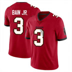 Johmsee TB.Buccaneers #3 Rueben Bain Jr. Player Red Limited Vapor F.U.S.E. Home Game Stitched Jerseys