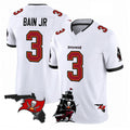Johmsee TB.Buccaneers #3 Rueben Bain Jr. Player White Limited 2026 Season Vapor F.U.S.E. Home Game Stitched Jerseys