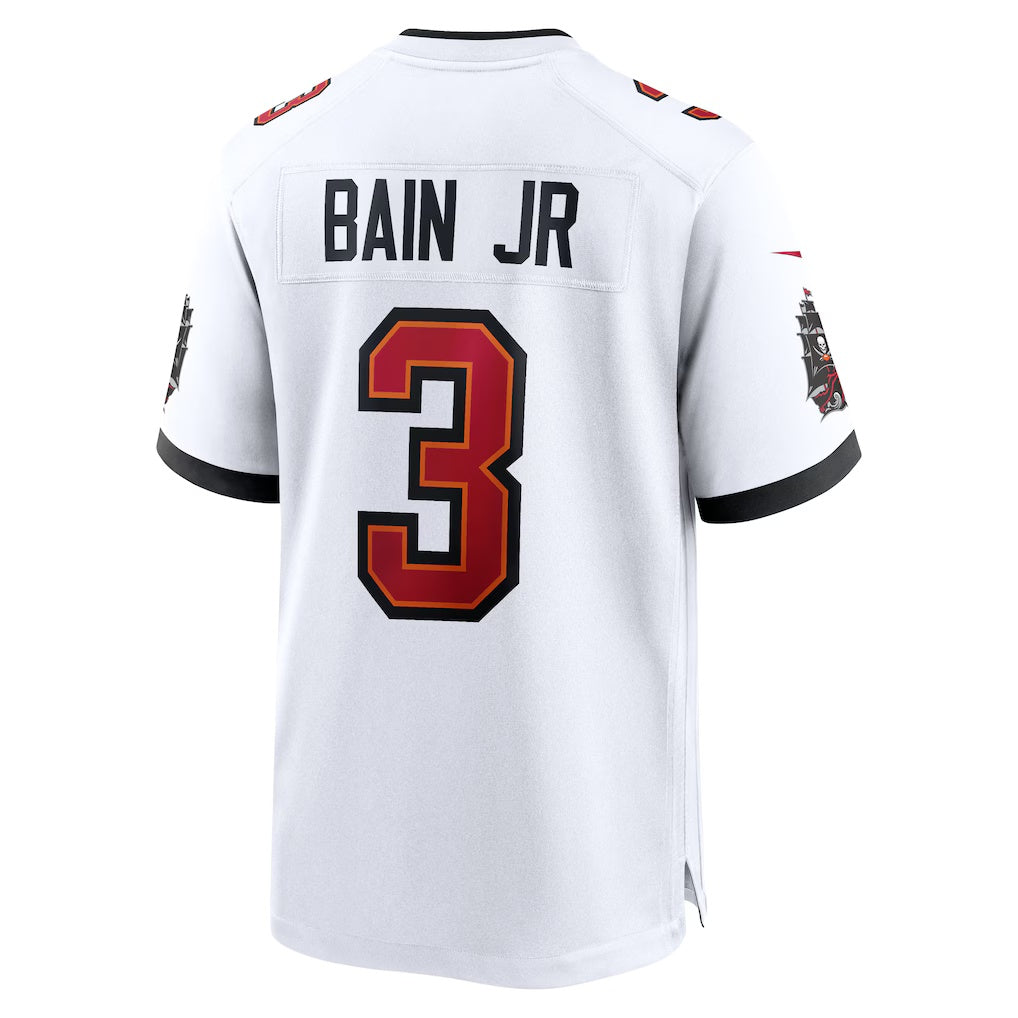 Johmsee TB.Buccaneers #3 Rueben Bain Jr. White Game Stitched Jerseys