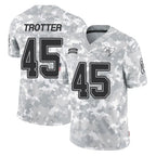 Johmsee TB.Buccaneers #45 Josiah Trotter Player Arctic Camo Limited Salute To Service Home Game Stitched Jerseys