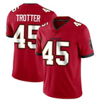 Johmsee TB.Buccaneers #45 Josiah Trotter Player Red Limited Vapor Home Game Stitched Jerseys