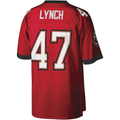 Johmsee TB.Buccaneers #47 John Lynch Mitchell & Ness Red Legacy Replica Jersey