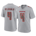Johmsee TB.Buccaneers #4 Chase McLaughlin Player Gray Atmosphere Fashion Home Game Stitched Jerseys