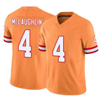 Johmsee TB.Buccaneers #4 Chase McLaughlin Player Orange Limited Vapor F.U.S.E. Home Game Stitched Jerseys