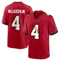 Johmsee TB.Buccaneers #4 Chase McLaughlin Player Red Home Game Stitched Jerseys