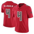 Johmsee TB.Buccaneers #4 Chase McLaughlin Player Red Limited Color Rush Home Game Stitched Jerseys