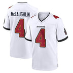 Johmsee TB.Buccaneers #4 Chase McLaughlin Player White Home Game Stitched Jerseys