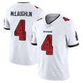 Johmsee TB.Buccaneers #4 Chase McLaughlin Player White Limited Vapor Untouchable Home Game Stitched Jerseys