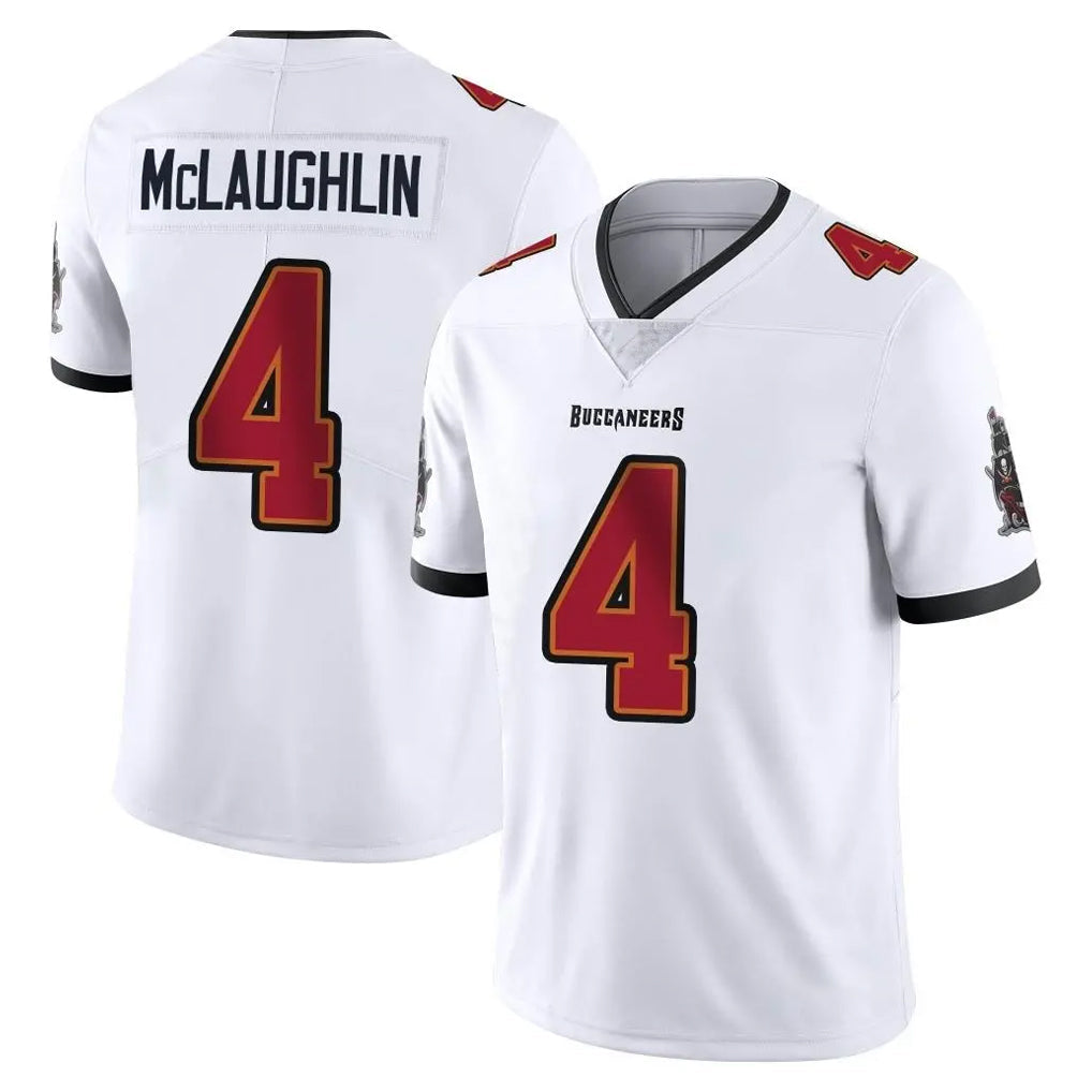Johmsee TB.Buccaneers #4 Chase McLaughlin Player White Limited Vapor Untouchable Home Game Stitched Jerseys