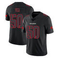 Johmsee TB.Buccaneers #50 Vita Vea Player Black Impact Limited Home Game Stitched Jerseys