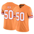 Johmsee TB.Buccaneers #50 Vita Vea Player Orange Limited Vapor F.U.S.E. Home Game Stitched Jerseys