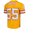 Johmsee TB.Buccaneers #55 Derrick Brooks Mitchell & Ness Orange Legacy Replica Stitched Puhic Jersey
