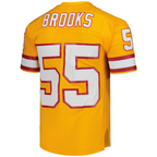 Johmsee TB.Buccaneers #55 Derrick Brooks Mitchell & Ness Orange Legacy Replica Stitched Puhic Jersey